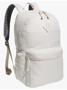 Adidas Alumina Beige Classic 3 Stripe Backpack-NWT